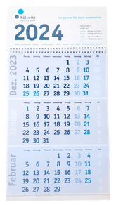 3 Monats Wandkalender