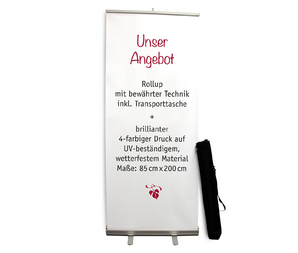 Roll-Up Selbstgestaltung